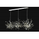 Подвесная люстра Crystal Lux GARDEN SP3х3 L1200 CHROME