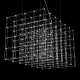 Подвесная люстра Imperium Loft Quasar Cosmos Square Led Pendant Light 80/80/140 252289-22