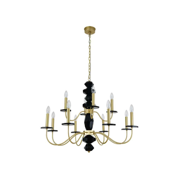 Подвесная люстра Newport 3878+4/С brass М0070883