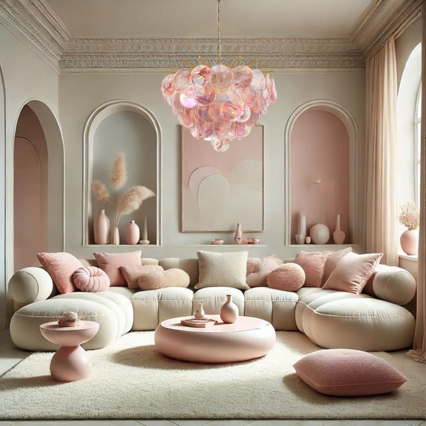 Подвесная люстра Loft IT Lolly 10492/600 Pink