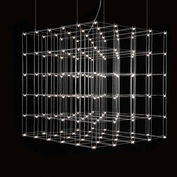 Подвесная люстра Imperium Loft Quasar Cosmos Square Led Pendant Light 100/100/100 252291-22