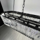 Подвесная люстра Imperium Loft Rh 1920S Odeon Clear Glass Black 180 248522-22