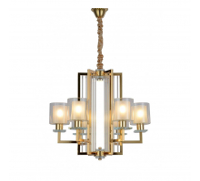 Подвесная люстра Lumina Deco Manhattan LDP 8012-6 F.GD