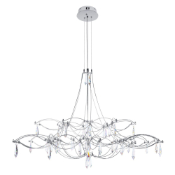 Подвесная люстра Loft IT Mira 10590/1000 Silver Asfour