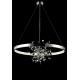 Подвесная люстра Crystal Lux GARDEN SPLED+4 D800 CHROME