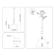 Подвесная люстра Ambrella light High light LH75250