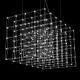 Подвесная люстра Imperium Loft Quasar Cosmos Square Led Pendant Light 80/80/140 252289-22