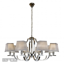Подвесная люстра iLamp Hilton 6943-8 CR