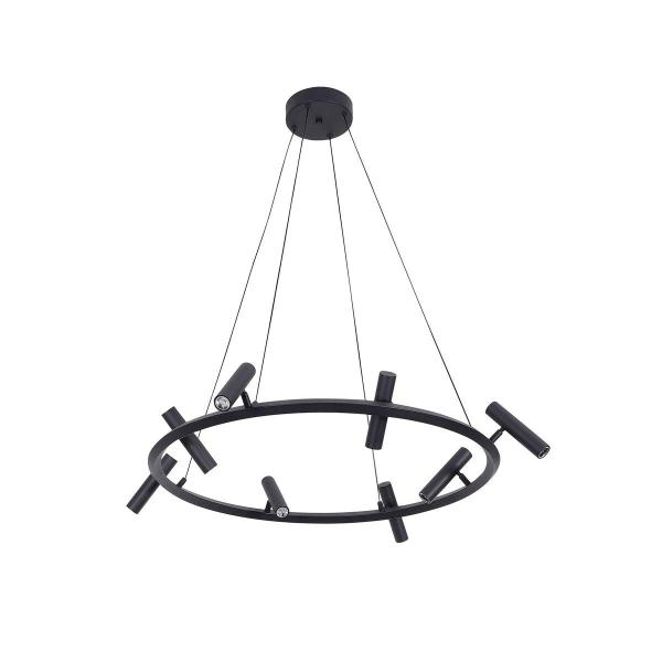 Люстра Kink Light Верония черный 07613-8A,19 Люстра Kink Light Верония черный 07613-8A,19