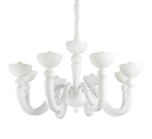 Подвесная люстра Ideal Lux Bon Bon SP8 Bianco 094007