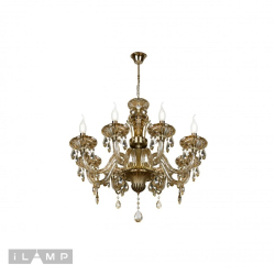 Подвесная люстра iLamp Asia 61079-8 BR