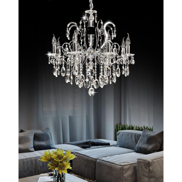 Подвесная люстра Lumina Deco Daniella LDP 9123-8