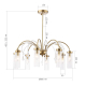 Подвесная люстра ST Luce Luminera SL1401.303.10