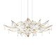 Подвесная люстра Loft IT Mira 10587/1000 Gold Asfour