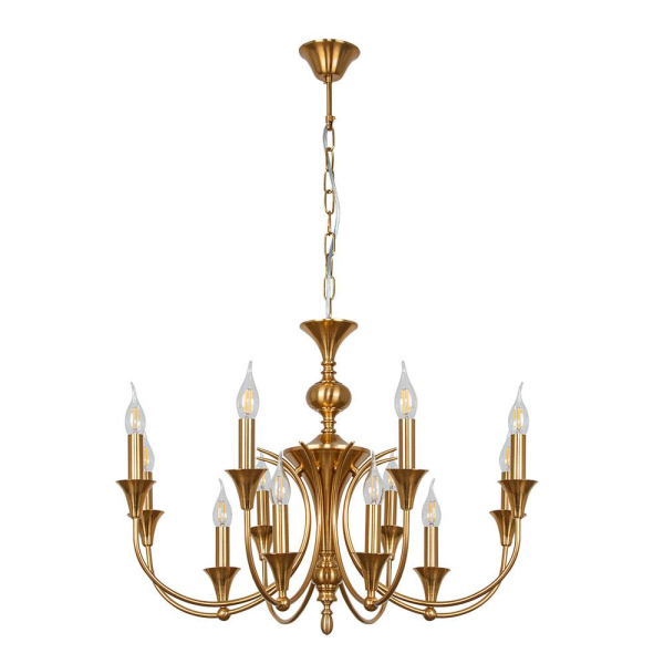 Подвесная люстра Arte Lamp COLLINETTA A4094LM-12PB Подвесная люстра Arte Lamp COLLINETTA A4094LM-12PB