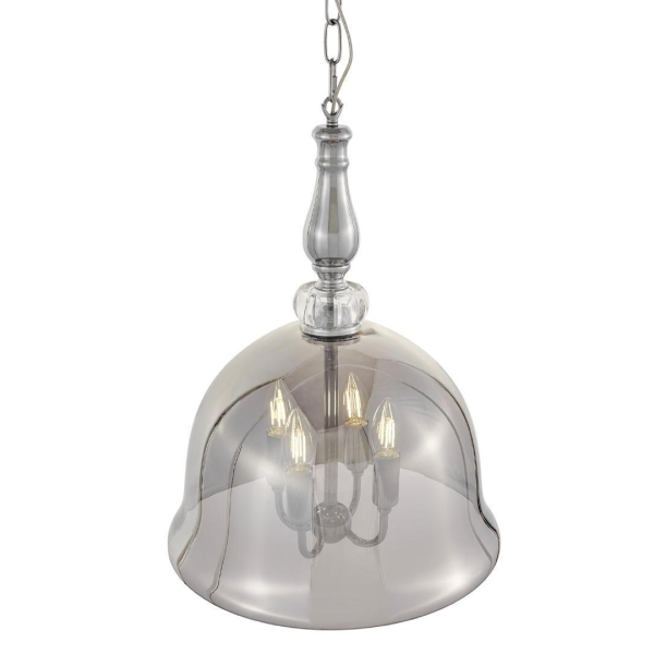 Подвесная люстра Lumina Deco Helmetti LDP 6821-4 CHR Подвесная люстра Lumina Deco Helmetti LDP 6821-4 CHR