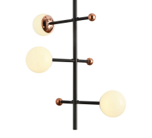 Подвесная светодиодная люстра Natali Kovaltseva Loft Led Lamps 81338 Gold Black