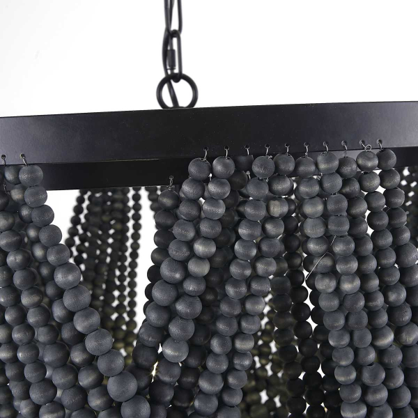 Подвесная люстра Imperium Loft Amelia Wood Bead Chandelier 123352-22