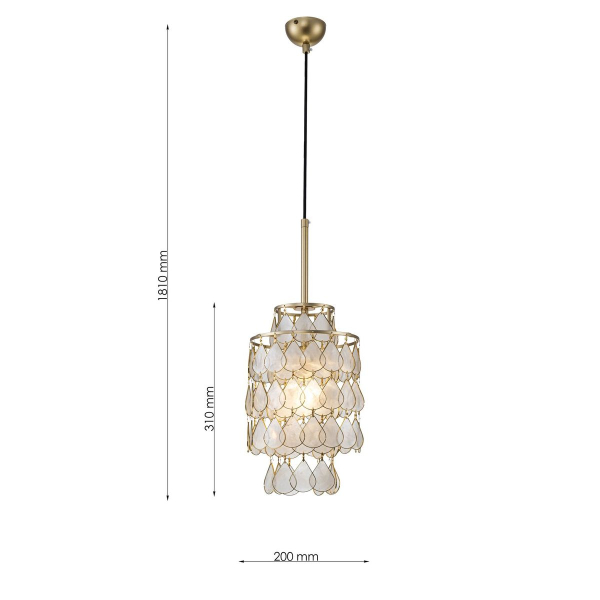 Подвесной светильник Favourite Mollitia 4763-1P