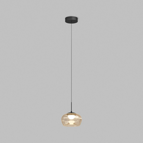 Подвесной светильник Denkirs Floa DK6741-BK+AM