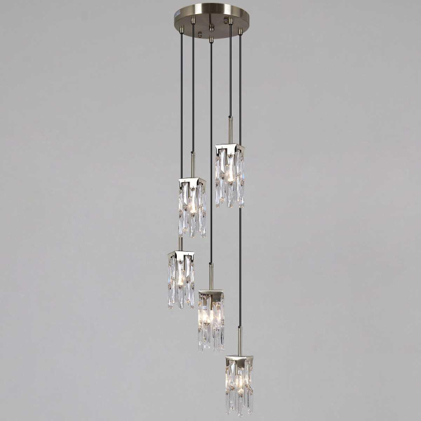 Подвесной светильник Illumico IL3600-5PSQ-26 AB DS