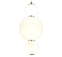 Подвесной светодиодный светильник Natali Kovaltseva Loft Led Lamps 81100/3C Gold White