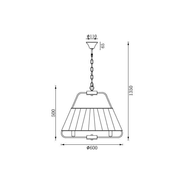 Подвесная люстра Vele Luce Isabella VL4254P07