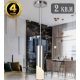 Подвесной светодиодный светильник Natali Kovaltseva Loft Led Lamps 81355 Chrome