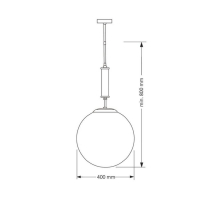 Подвесной светильник Kutek Mood Artu Glass ART-ZW-1(Z)G350