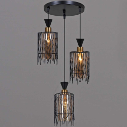 Люстра подвесная Reluce 05984-0.9-03 BK