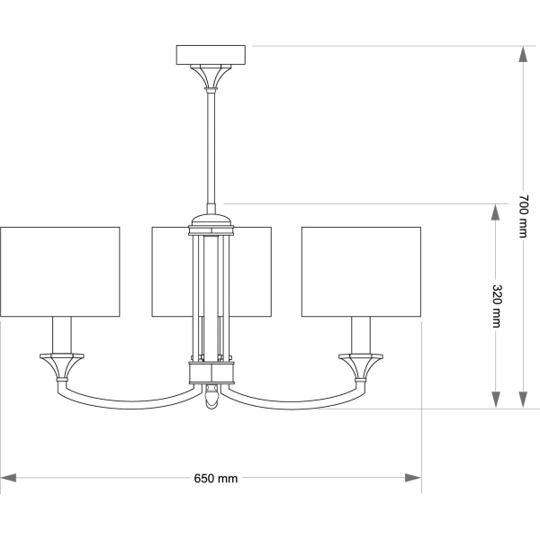 Подвесной светильник KUTEK DECOR ABAŻUR DEC-ZW-3(BN/A) Подвесной светильник KUTEK DECOR ABAŻUR DEC-ZW-3(BN/A)