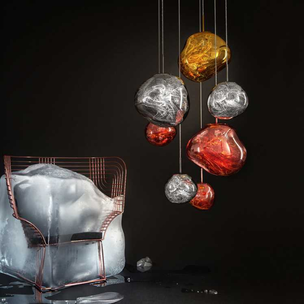 Подвесной светильник Imperium Loft Tom Dixon Melt Pendant Silver D50 233055-22