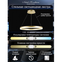 Подвесной светодиодный светильник Natali Kovaltseva Led Lamps 81296