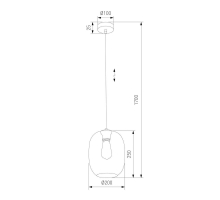 Подвесной светильник TK Lighting 5971 Elio