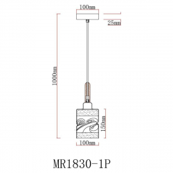 Подвесной светильник MyFar Olivia MR1830-1P