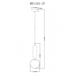 Подвесной светильник MyFar Pierre MR1163-1P