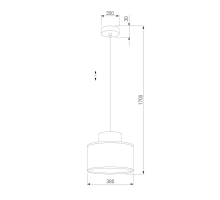 Подвесной светильник TK Lighting 3256 Duo