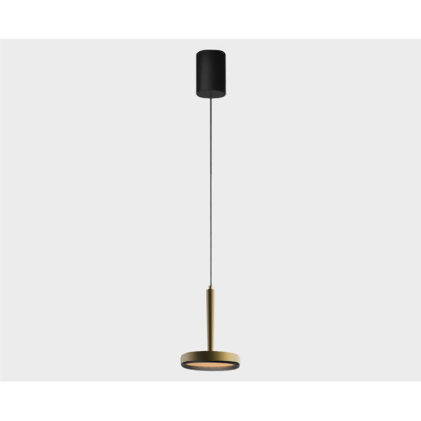 Подвесной светильник Italline IT02-025 gold 3000K+IT02-024 black