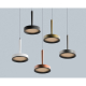 Подвесной светильник Italline IT02-025 dark silver 3000K+IT02-024 black