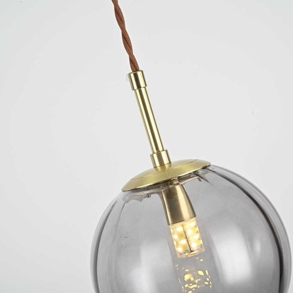 Подвесной светильник Imperium Loft Aska D150 Gray 288907-26
