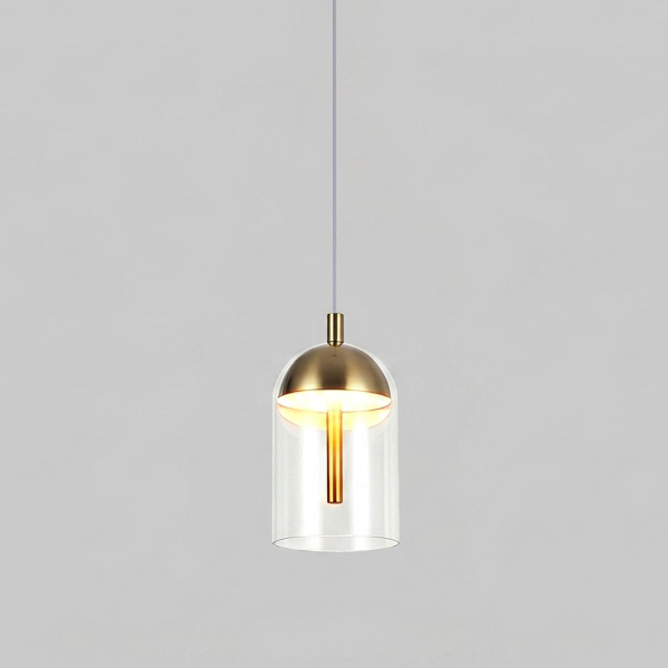 Подвесной светильник Eurosvet Palm 201056/1 LED латунь a072228