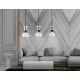 Светильник подвесной со стеклянными плафонами Ambrella light Traditional TR3407