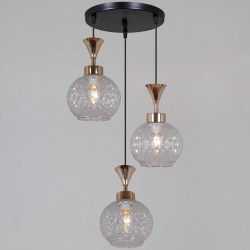 Подвесной светильник Reluce 10080-0.9-03 BK+FG