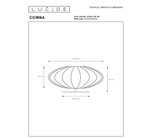 Настольная лампа Lucide Corina 03547/40/38