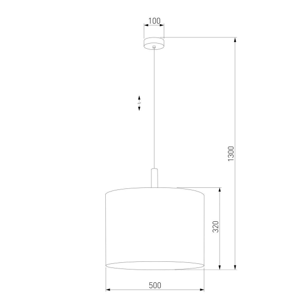 Подвесной светильник TK Lighting 4107 Deva White