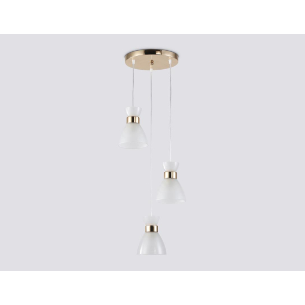 Светильник подвесной со стеклянными плафонами Ambrella light Traditional TR3402