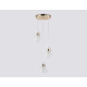 Светильник подвесной со стеклянными плафонами Ambrella light Traditional TR3402