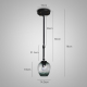 Подвесной светильник Imperium Loft Adel-One L1 Green Black 212798-26