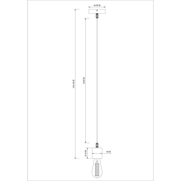 Подвесной светильник Arte Lamp Mark A7048SP-1BK