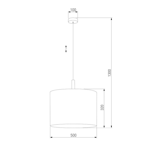 Подвесной светильник TK Lighting 4107 Deva White